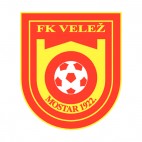 FK Velez Mostar soccer team logo, decals stickers