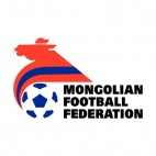 Mongolian Football Federation logo, decals stickers