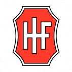 Hvidovre IF soccer team logo, decals stickers