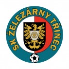 SK Zelezarny Trinec soccer team logo, decals stickers