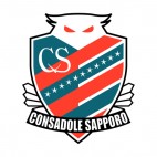 Consadole Sapporo soccer team logo, decals stickers