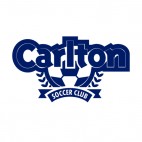 Carlton SC soccer team logo, decals stickers