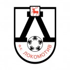 FK Lokomotiv Nizhniy soccer team logo, decals stickers