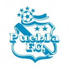 Puebla FC soccer team logo, decals stickers