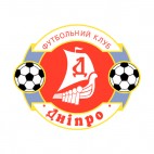 FC Dnipro Dnipropetrovsk soccer team logo, decals stickers