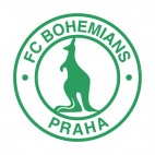 FC Bohemians Praha soccer team logo, decals stickers