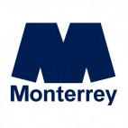 The Club de Futbol Monterrey soccer team logo, decals stickers