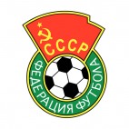 USSR Football Federation soccer team logo, decals stickers