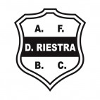 Deportivo Riestra soccer team logo, decals stickers