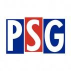 Paris Saint-Germain FC soccer team logo, decals stickers