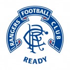 Rangers FC soccer team logo, decals stickers