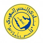Al Nassr soccer team logo, decals stickers