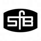 Svendborg fB soccer team logo, decals stickers
