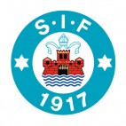 Silkeborg IF soccer team logo, decals stickers
