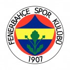 Fenerbahce Spor Kulubu soccer team logo , decals stickers