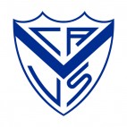 Club Atletico Velez Sarsfield soccer team logo, decals stickers