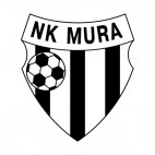 NK Mura soccer team logo, decals stickers