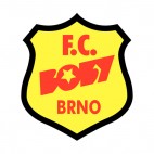 FC Boby Brno soccer team logo, decals stickers