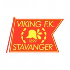Viking FK soccer team logo, decals stickers