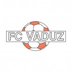 FC Vaduz soccer team logo, decals stickers
