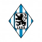 TSV 1860 Munchen soccer team logo, decals stickers
