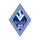 SV Waldhof Mannheim soccer team logo, decals stickers