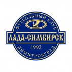 Lada Simbirsk soccer team logo, decals stickers