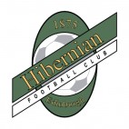 Hibernian FC soccer team logo, decals stickers