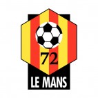 Le Mans soccer team logo, decals stickers