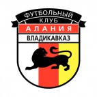 FK Spartak Vladikavkaz soccer team logo, decals stickers