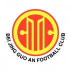 Beijing Guoan FC soccer team logo, decals stickers