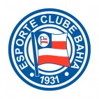 Esporte Clube Bahia soccer team logo, decals stickers