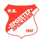 FK Proleter soccer team logo, decals stickers