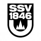 SSV Ulm 1846 soccer team logo, decals stickers