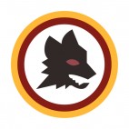 AS Roma soccer team logo, decals stickers