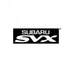 Subaru SVX, decals stickers