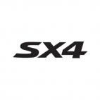 Suzuki SX4, decals stickers