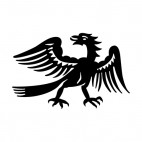 Rooster design, decals stickers