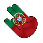 Portugal shocker shoker logo, decals stickers