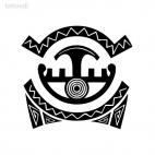 African tatoo, decals stickers