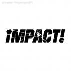 Wrestling Impact, decals stickers