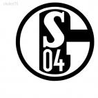 S 04 football team, decals stickers