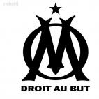 Olympique de Marseille OM football team, decals stickers