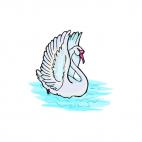 Cob swan, decals stickers