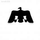 Eagle medieval myth, decals stickers