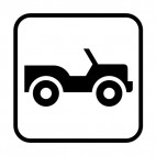 Jeep sign , decals stickers