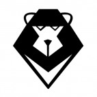 Bear logo, decals stickers