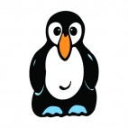 Noble penguin, decals stickers