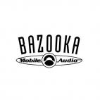 Bazooka mobile audio, decals stickers