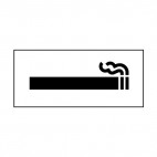 Smoking sign, decals stickers